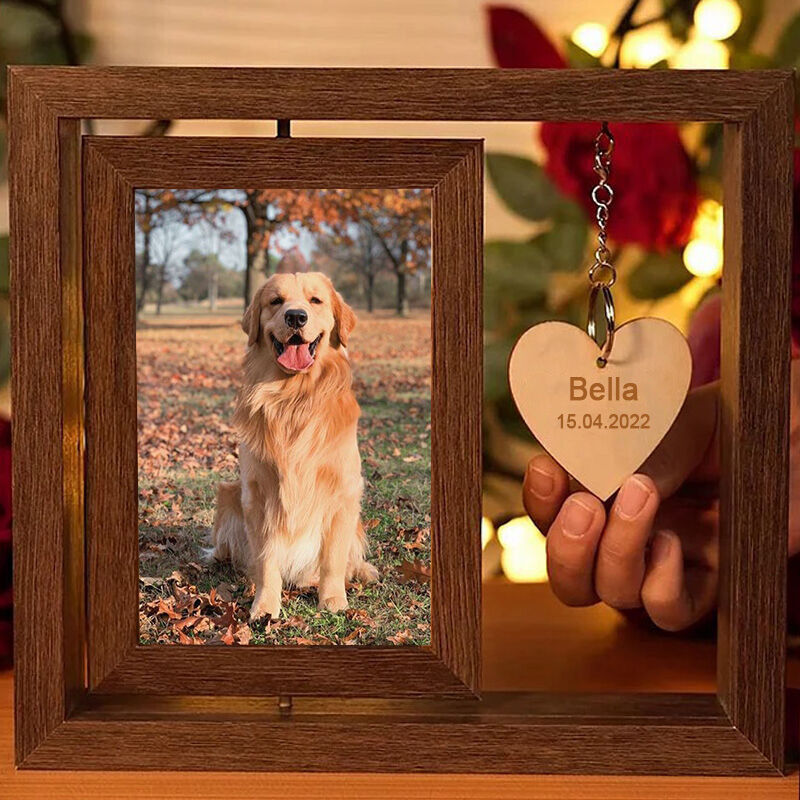 Personalized Photo Frames with Custom Pet Photos Fun Gifts for Pet Owners