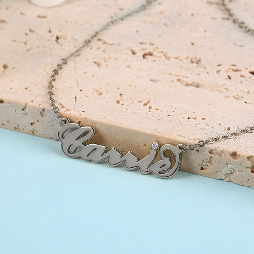 "Forget To Tell You" Personalized Name Necklace