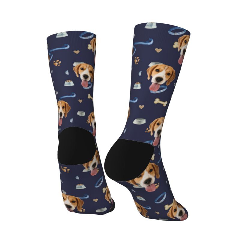 Chaussettes personnalisées avec photo de chien