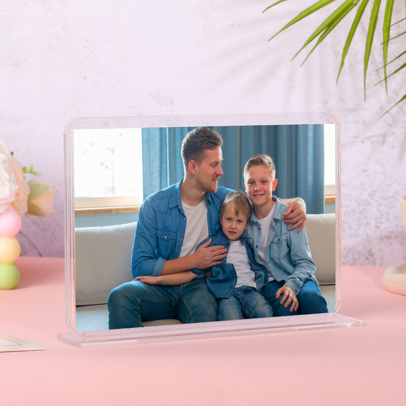 Personalized Lens Photo Art Acrylic Ornaments