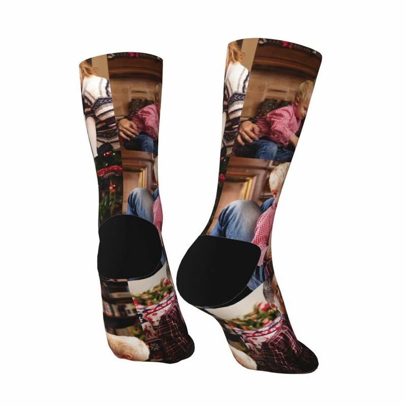 Personalized Face Socks That Can Be Customized with Multiple Photos as a Gift for Family