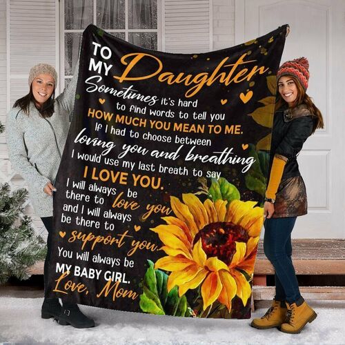 I'm a Lover Family Blanket  For Mom's Daughter
