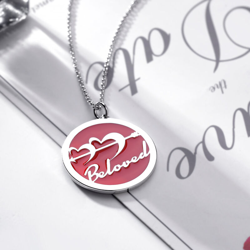"Straight To My Heart" Personalized Engravable Necklace
