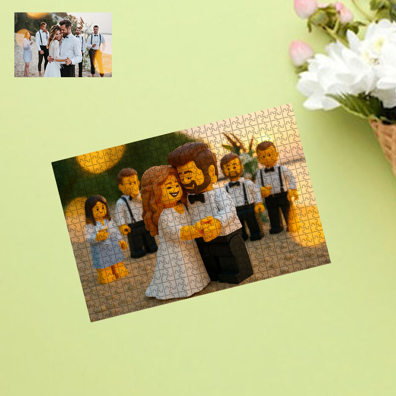 Personalized Photo Puzzle Best Gift for Your Love