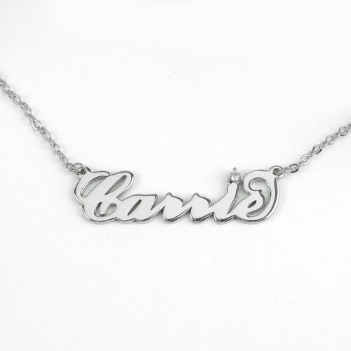 "Forget To Tell You" Personalized Name Necklace