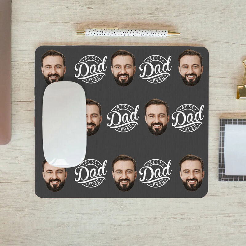 Personalized Picture Mouse Pad Great Gift for Father
