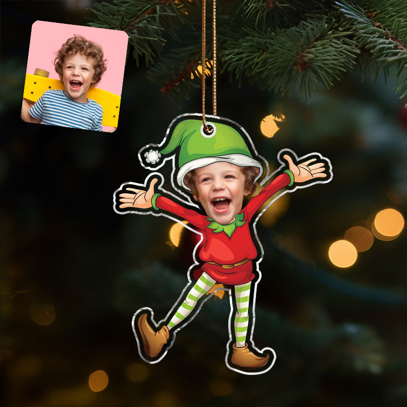 Adornos navideños personalizados Fotos personalizadas para niños Regalos especiales para niños