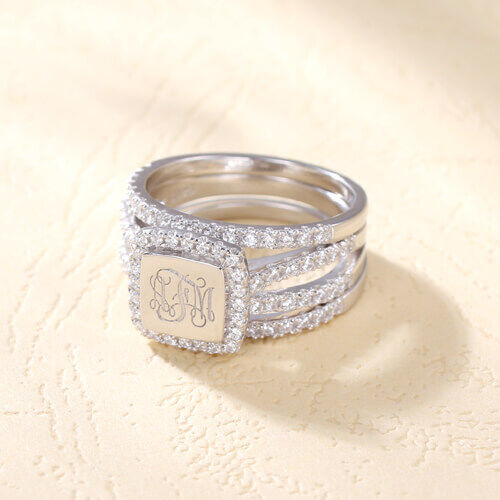 "Call Your Name" Personalized Engraving Ring
