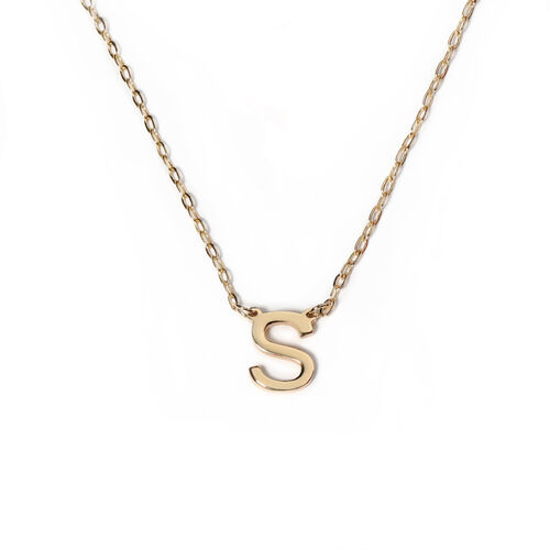 Single Initial Necklace With Your Choice of Letter