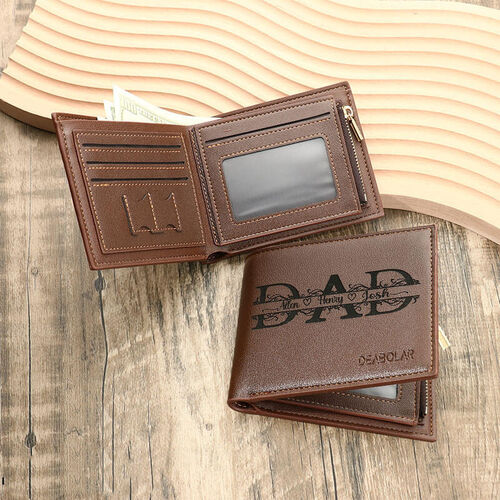 Personalized Name Wallet-For Dad
