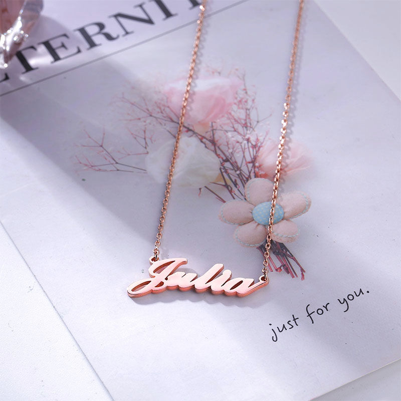 "One-of-a-kind" Personalized Name Necklace