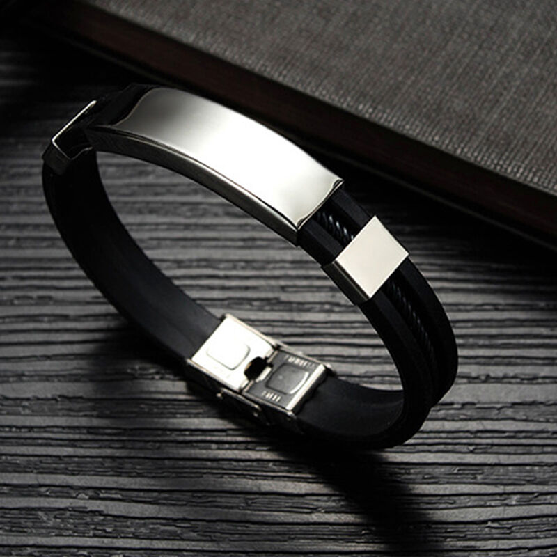 Edelstahl Personalisierte Armband Für Herren