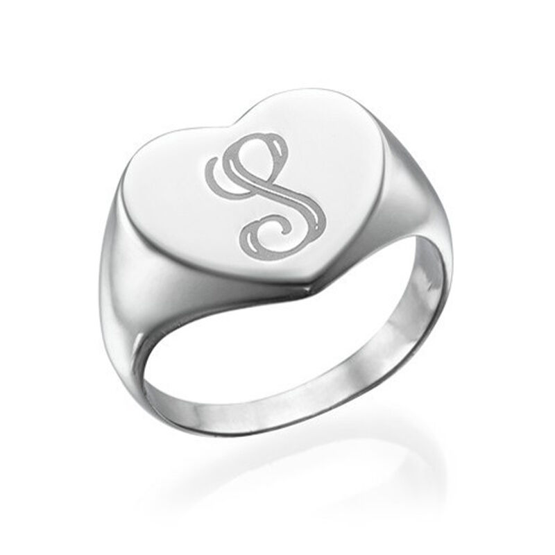 "Persistent Love" Personalized Engraving Ring