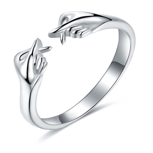 "I Love You Forever" Engraved Rings Gifts For Friends Teen