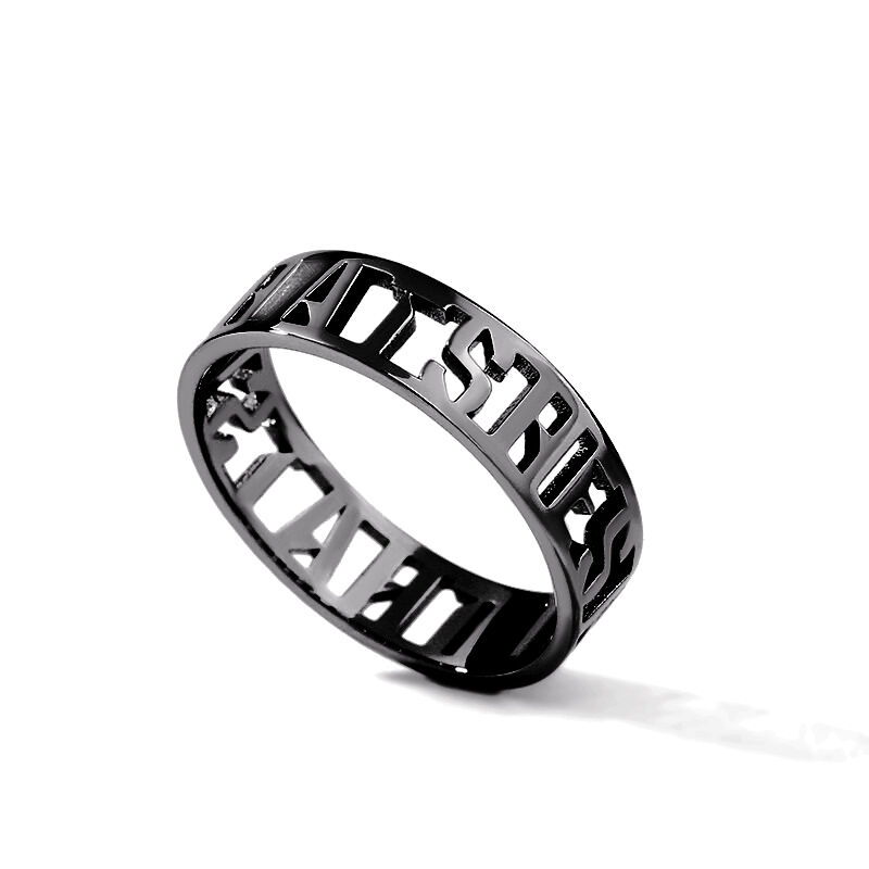 "All of Me" Personalized Name Ring