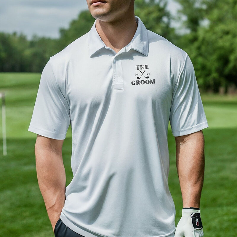 Personalized Date Polo Shirt Creative Gift for Friends