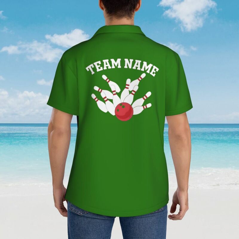 Personalized Bowling Hawaiian Shirt Team Apparel Perfect Gifts for Bowling Lover Gift