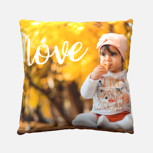Cuscino fotografico personalizzato regalo per bambini