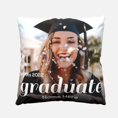 Custom Photo Pillow For Graduate
