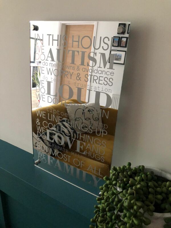 Personalized Led Mirror Lamp Cool Gift For Friends