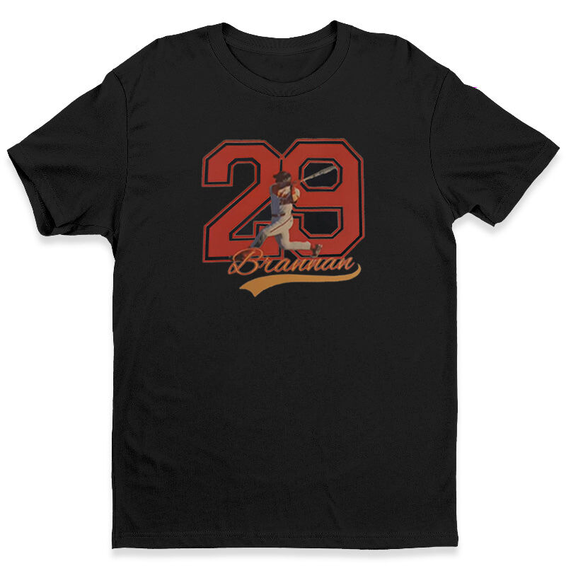 Personalized T-shirt Custom Photo Of Wonderful Sports Moment Cool Design Gift for Sports Lovers
