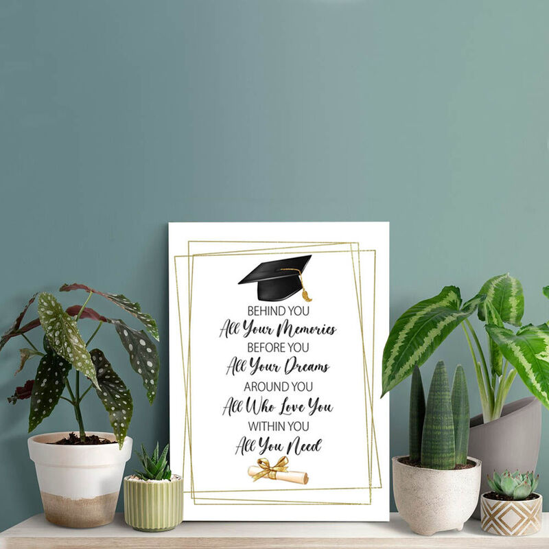 Best Canvas Wall Art Graduation Gift for Friend