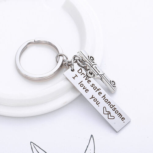 "Für Dich beten" Personalisierter Schlüsselanhänger mit Wunschgravur