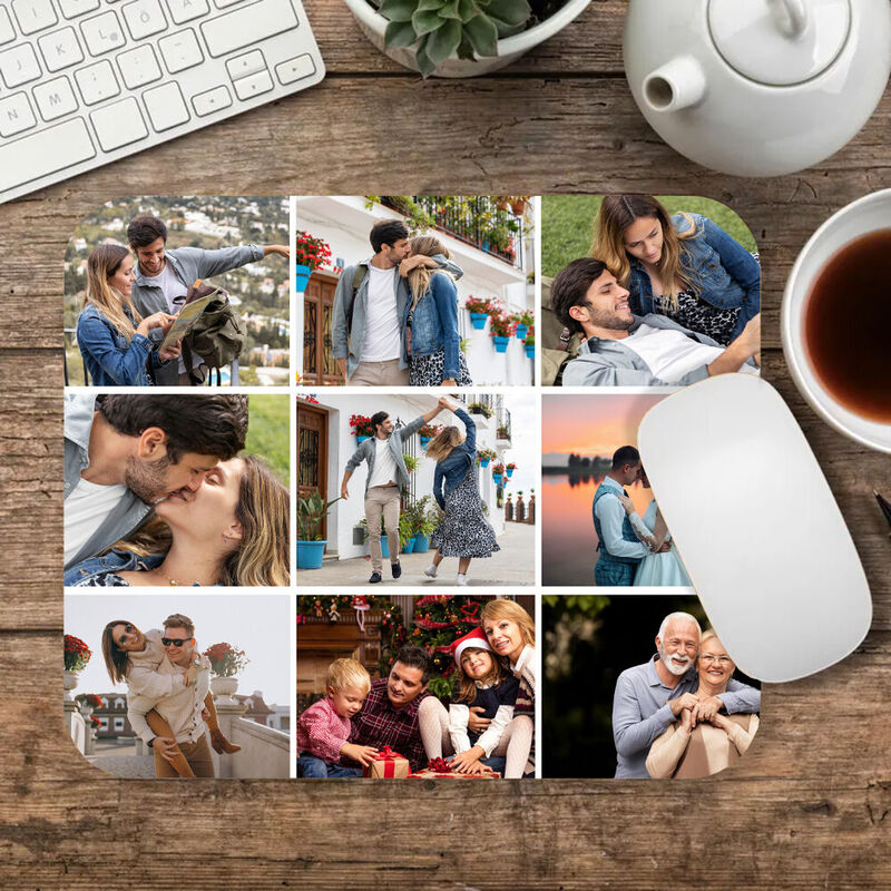 Personalized Picture Mouse Pad Interesting Present for Family