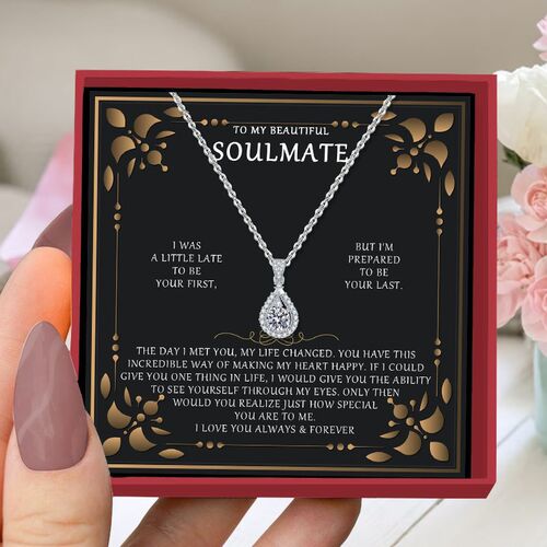 Gift for Lover "You Have This Incredible Way Of Making My Heart Happy" Necklace