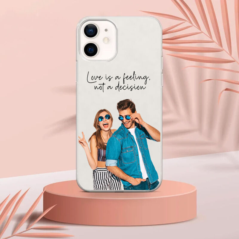 Funda de móvil personalizada Fotos de pareja personalizadas Dulce regalo de San Valentín