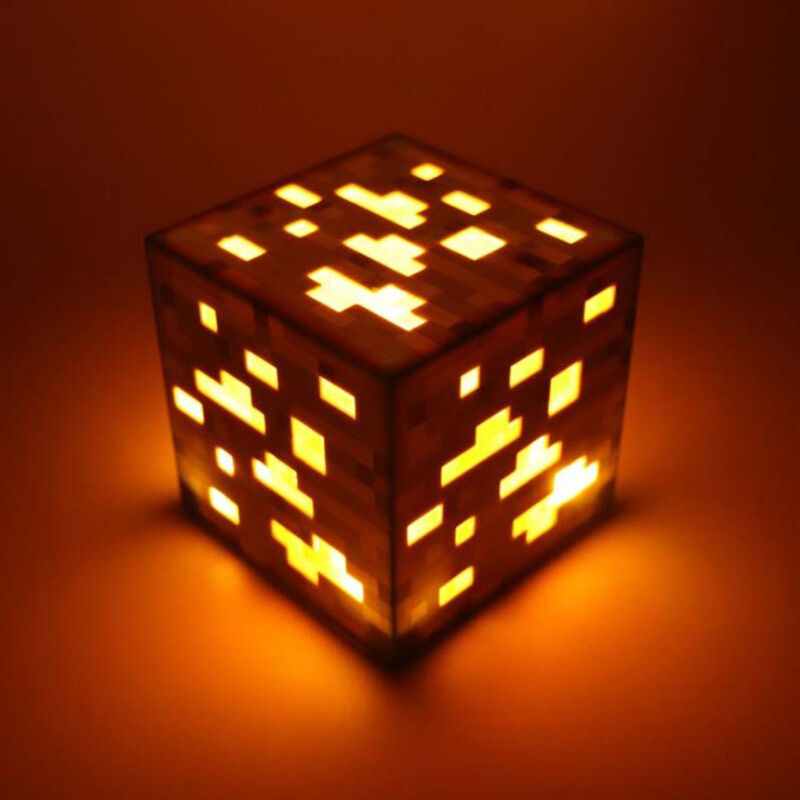 Creative Night Light Famous Game Pixel Style Interesting Gift for Children