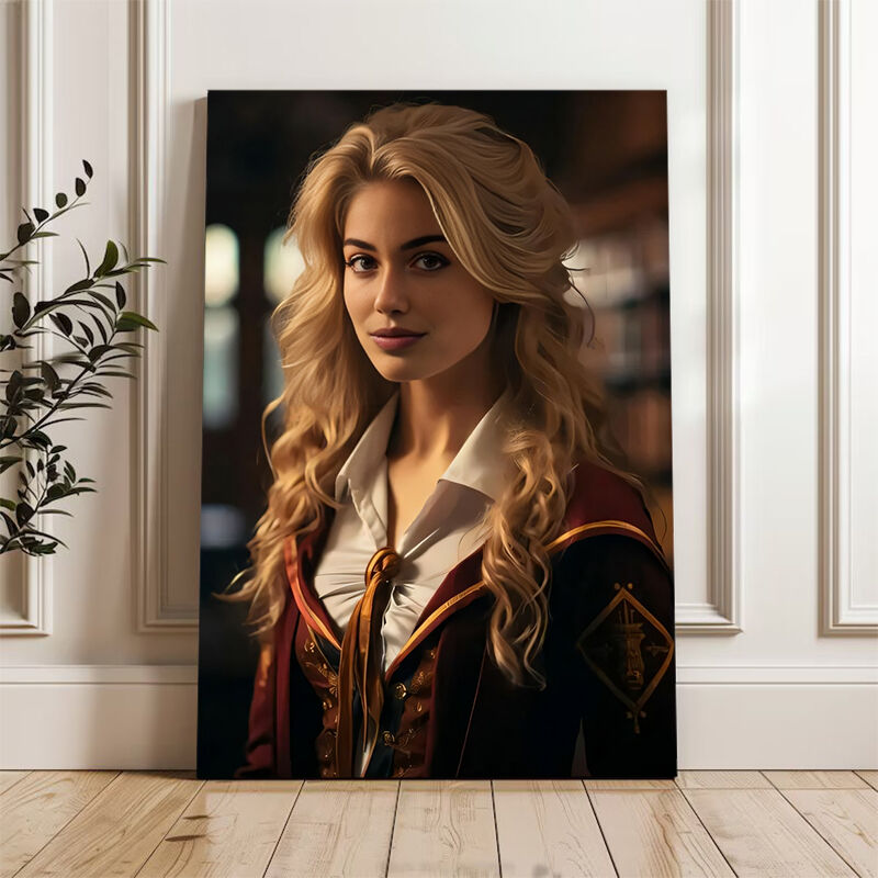 Personalized Woman Portraits with Custom Face Swap Precious Birthday Gift