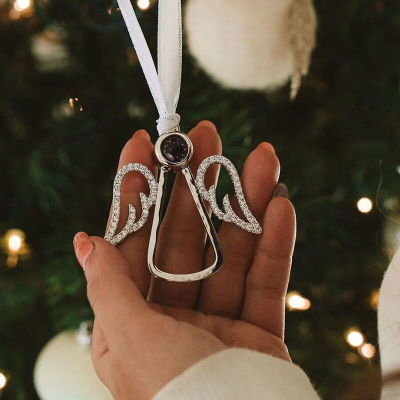 Personalisierte Projektions-Hängungen Kundenspezifische Foto Gedenkgeschenk für Geliebte