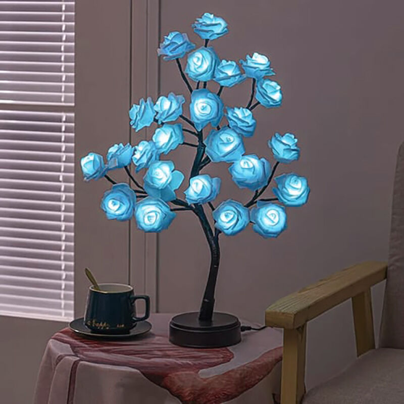 Beautiful Rose Tree Night Light Creative Present for Your Love ...