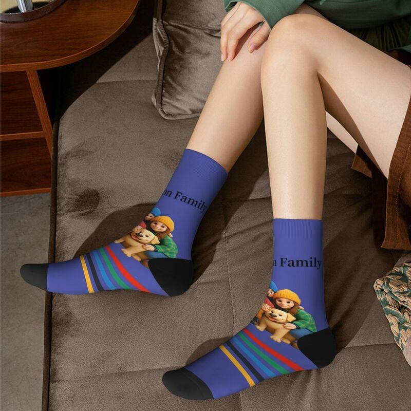 Personalized Photo Socks Family Photo Parent-Child Outfit Christmas Gift for Family