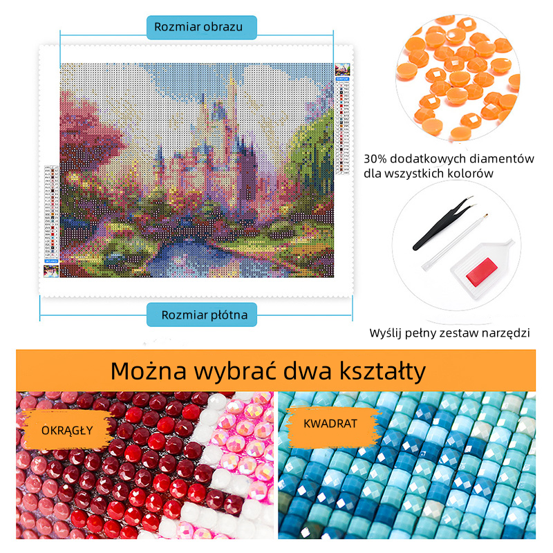 Spersonalizowany obraz diamentowy cenny prezent dla dzieci