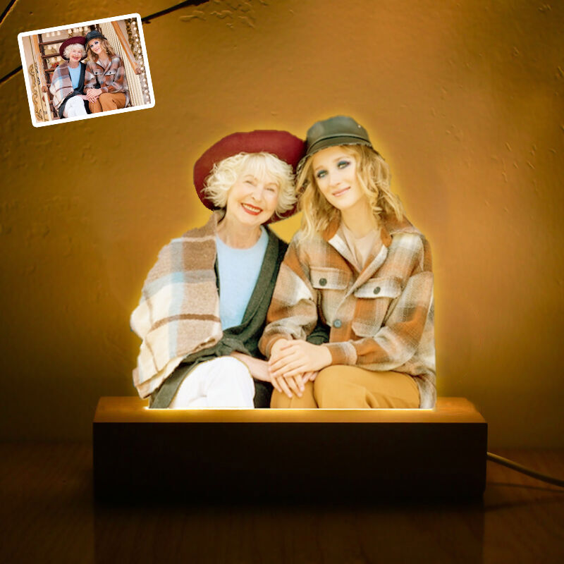 Personalized Picture Night Light Creative Mother's Day Present