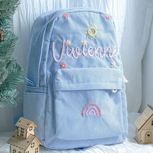 カスタマイズ ネーム入れ 刺繍 デイパック リュック