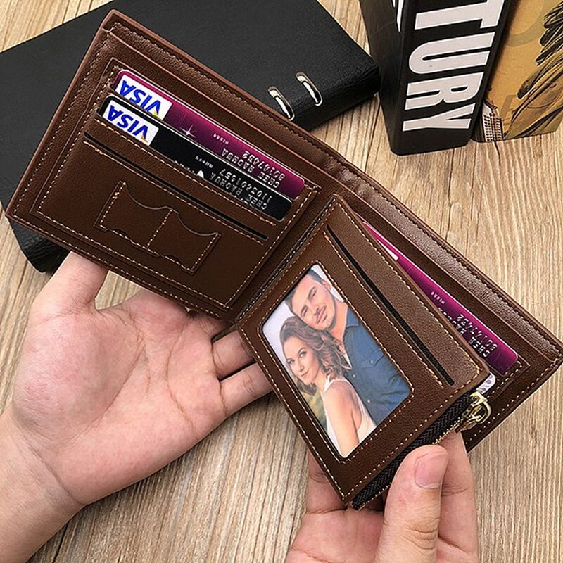 Father's Day Gifts Custom Photo Wallet Men's Wallet