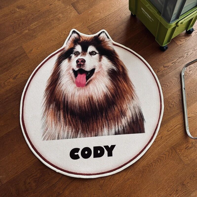 Personalized Custom Photo Floor Mat Cute Gift For Pet Lovers