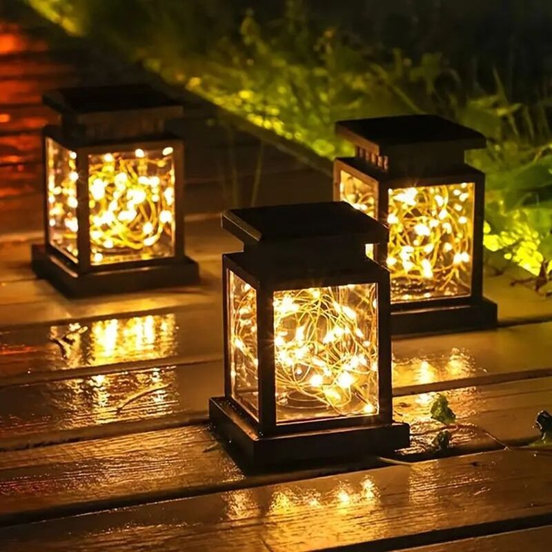 Personalized Retro Garden Palace Lantern Solar Landscape Light Memorial Pet Gift for Pet Owners