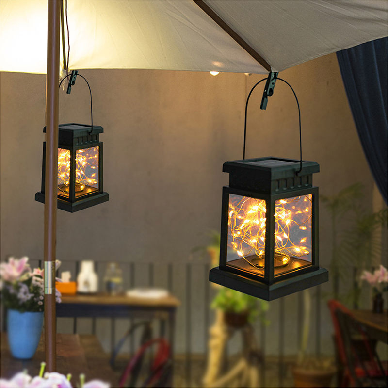 Personalized Solar Retro Palace Lanterns Customized Photo Waterproof Outdoor Lights for Christmas