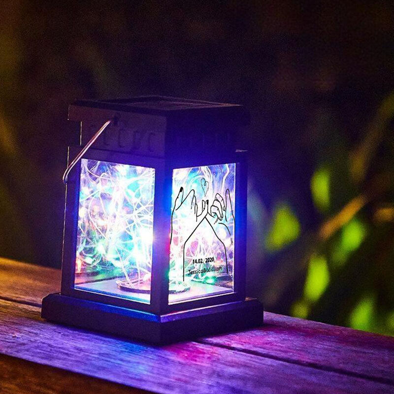 名入れ 日付け 手柄 led 防水 アンティーク ソーラーライト ソーラーランタン オリジナル