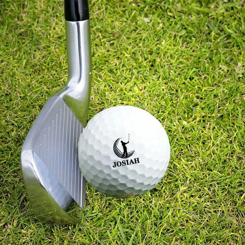 Gepersonaliseerde Golfbal Zegel aangepaste naam Golfbal Marker cadeau voor Golfer