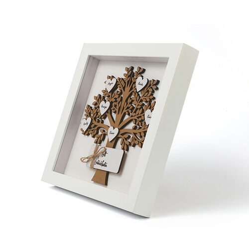 Personalized Custom Family Tree with 1-12 Names