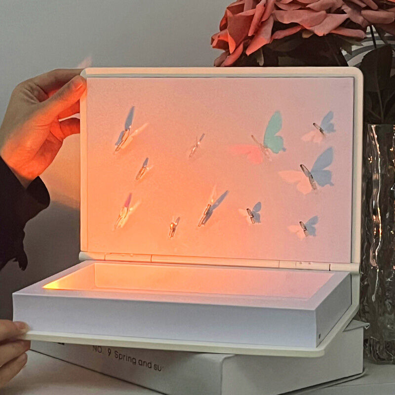 Dynamic Butterfly Light And Shadow Lamp Creative Gift for Your Love