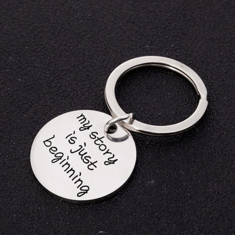 "Belongs to You" Custom Engraved Key Chain