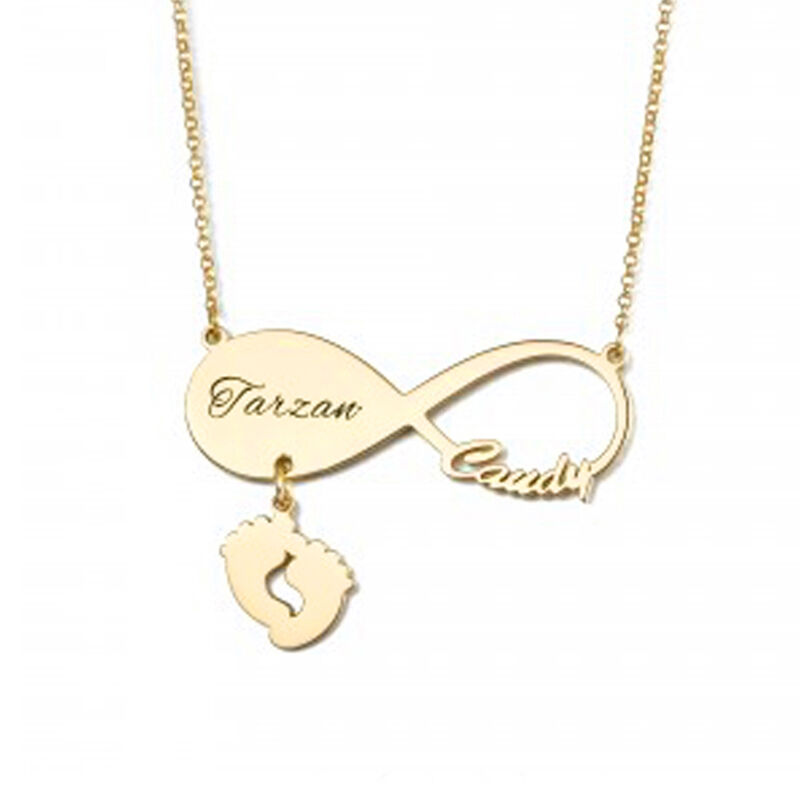 "Live In You" Personalized Name Necklace