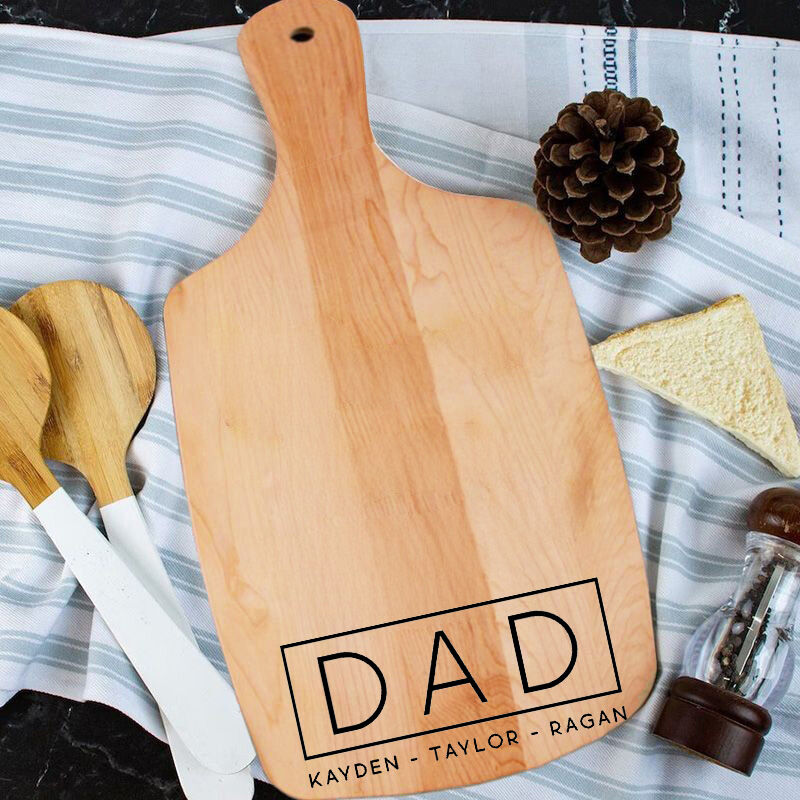 Personalized Name Charcuterie Board Perfect Father's Day Present