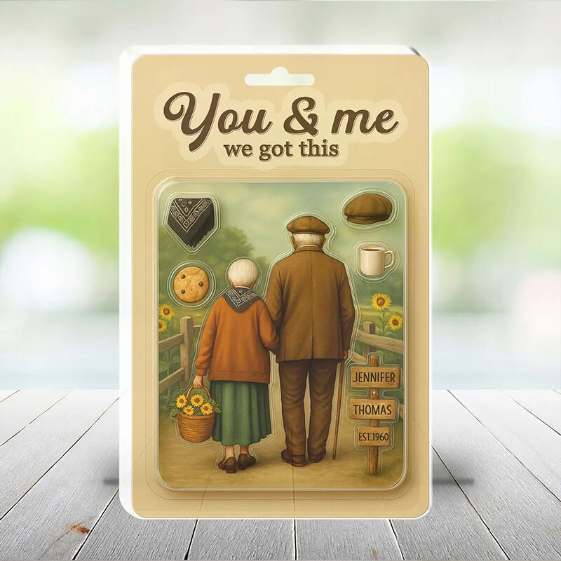 Personalized Name Acrylic Plaque Perfect Gift for Couple